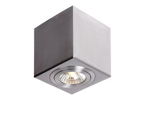 Lucide COS Spot Aufputz Quadratisch 9x9cm GU10/35W Aluminiu
