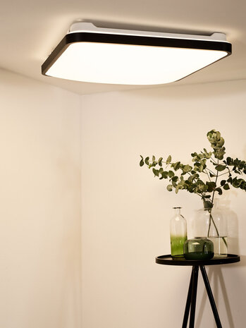 Lucide POLARIS - Deckenleuchte - LED Dim to warm - 1x50W 2700K/4000K - Schwarz Lucide POLARIS - Deckenleuchte - LED Dim to warm - 1x50W 2700K/4000K - Schwarz