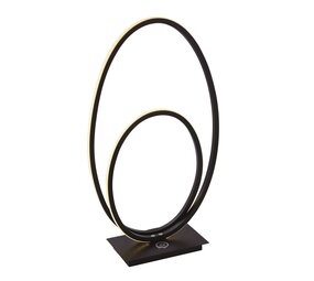 Freelight Tischleuchte Ophelia schwarz oval Freelight Tischleuchte Ophelia schwarz oval