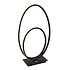 Tischleuchte Ophelia schwarz oval Tischleuchte Ophelia schwarz oval