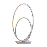 Freelight Tischleuchte Ophelia matt verchromt oval Freelight Tischleuchte Ophelia matt verchromt oval