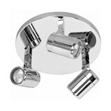 Highlight Spot Rain 3-Licht rund IP44 Chrom Highlight Spot Rain 3-Licht rund IP44 Chrom