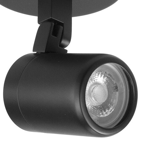 Highlight Spot Rain 3-Licht rund IP44 schwarz Highlight Spot Rain 3-Licht rund IP44 schwarz
