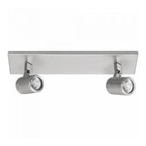 Highlight Spot Rain 2-Lichtstrahl IP44 Chrom matt Highlight Spot Rain 2-Lichtstrahl IP44 Chrom matt