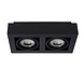 Lucide ZEFIX - Deckenstrahler - LED Dim to warm - GU10 (ES111) - 2x12W 2200K/3000K - Schwarz Lucide ZEFIX - Deckenstrahler - LED Dim to warm - GU10 (ES111) - 2x12W 2200K/3000K - Schwarz