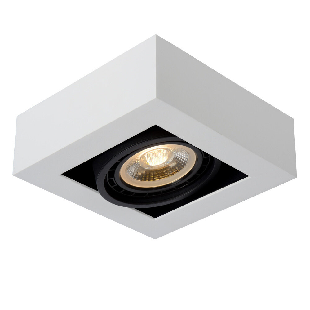Lucide ZEFIX - Deckenstrahler - LED Dim to warm - GU10 (ES111) - 1x12W 2200K/3000K - Weiß Lucide ZEFIX - Deckenstrahler - LED Dim to warm - GU10 (ES111) - 1x12W 2200K/3000K - Weiß