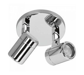 Highlight Spot Rain 2-Licht rund IP44 Chrom Highlight Spot Rain 2-Licht rund IP44 Chrom