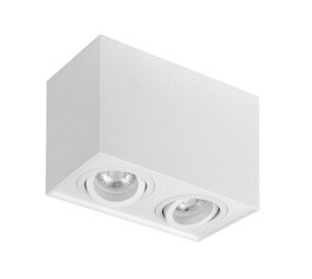Highlight Spot Maxi Rebel 2-Licht rechteckig weiß