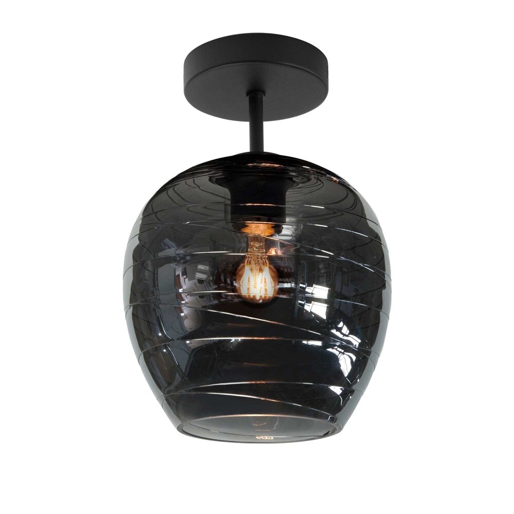 Highlight Deckenleuchte Fantasy Apple 1 Licht Ø 21 cm Rauchglas Highlight Deckenleuchte Fantasy Apple 1 Licht Ø 21 cm Rauchglas