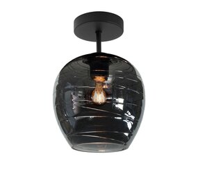 Highlight Deckenleuchte Fantasy Apple 1 Licht Ø 21 cm Rauchglas Highlight Deckenleuchte Fantasy Apple 1 Licht Ø 21 cm Rauchglas