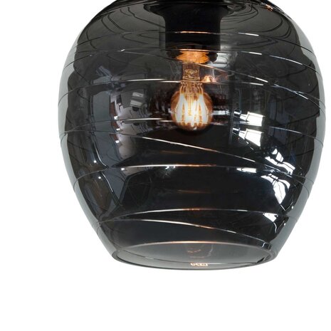 Highlight Deckenleuchte Fantasy Apple 1 Licht Ø 21 cm Rauchglas Highlight Deckenleuchte Fantasy Apple 1 Licht Ø 21 cm Rauchglas