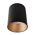 Spot Eye Tone Ø 9 cm H 11,5 cm schwarz - gold Spot Eye Tone Ø 9 cm H 11,5 cm schwarz - gold