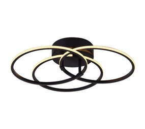 Freelight Deckenleuchte Quasare 45 cm schwarz