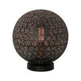 Freelight Tischleuchte Oronero Ø 30 cm schwarz-gold Freelight Tischleuchte Oronero Ø 30 cm schwarz-gold