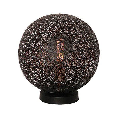 Freelight Tischleuchte Oronero Ø 30 cm schwarz-gold Freelight Tischleuchte Oronero Ø 30 cm schwarz-gold