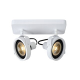Lucide TALA LED - Deckenstrahler - LED Dim to warm - GU10 (ES111) - 2x12W 2200K/3000K - Weiß Lucide TALA LED - Deckenstrahler - LED Dim to warm - GU10 (ES111) - 2x12W 2200K/3000K - Weiß