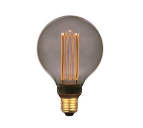 Freelight Lampe LED G95 5W 100 LM 1800K 3 Stufen DIM Smoke Freelight Lampe LED G95 5W 100 LM 1800K 3 Stufen DIM Smoke