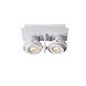 Lucide LANDA - Deckenstrahler - LED Dim to warm - GU10 - 2x5W 2200K/3000K - Weiß Lucide LANDA - Deckenstrahler - LED Dim to warm - GU10 - 2x5W 2200K/3000K - Weiß