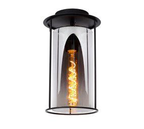 Lucide DOUNIA - Deckenleuchte - Ø 17 cm - 1xE27 - Schwarz Lucide DOUNIA - Deckenleuchte - Ø 17 cm - 1xE27 - Schwarz