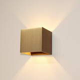 Artdelight Wandleuchte Gymm 10x10 cm exkl. G9 metallic bronze Artdelight Wandleuchte Gymm 10x10 cm exkl. G9 metallic bronze
