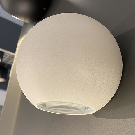 Artdelight Wandleuchte Denver Ø 10 cm weiß