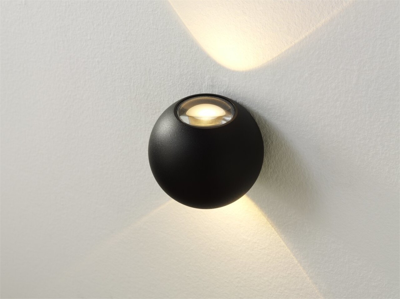 Artdelight Wandleuchte Denver Ø 10 cm schwarz Artdelight Wandleuchte Denver Ø 10 cm schwarz