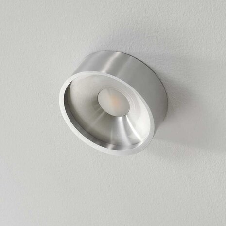 Artdelight Deckenleuchte Orlando Ø 14 cm Aluminium Artdelight Deckenleuchte Orlando Ø 14 cm Aluminium