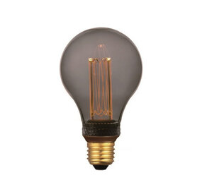 Freelight Lampe LED 7.5x13 cm 5W 100 LM 1800K 3 Stufen DIM Smoke