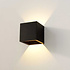 Wandleuchte Cube 10x10 cm schwarz Wandleuchte Cube 10x10 cm schwarz