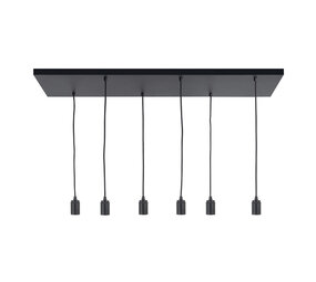 Highlight Deckenplatte 6-fach L 100 x B 35 cm mit Schnur und Beschlägen Highlight Deckenplatte 6-fach L 100 x B 35 cm mit Schnur und Beschlägen