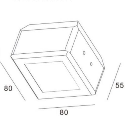 Artdelight Einbaustrahler Boda 1 Licht quadratisch Trimless Putz Artdelight Einbaustrahler Boda 1 Licht quadratisch Trimless Putz