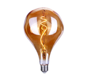 Highlight Lampe LED XXL Dent 16.5x27.5 cm 6W 150 LM 2200K DIM Gold Highlight Lampe LED XXL Dent 16.5x27.5 cm 6W 150 LM 2200K DIM Gold