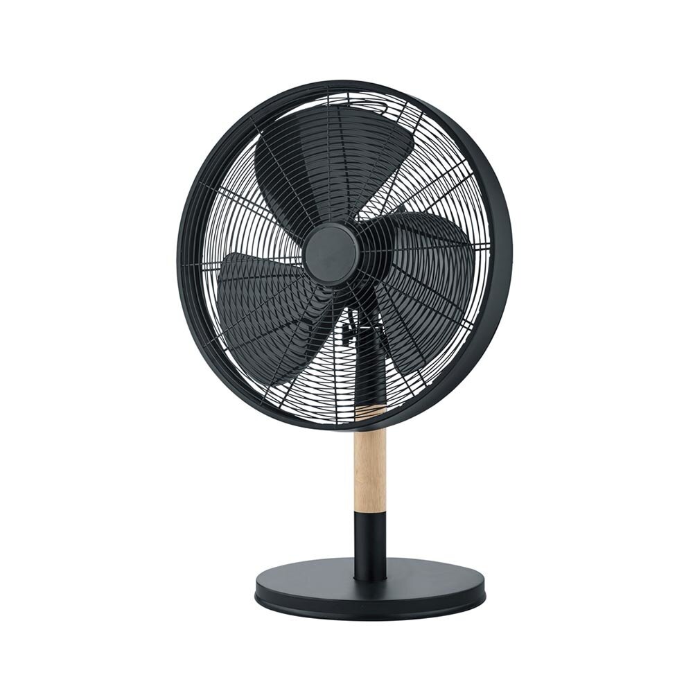 Trio Leuchten Tischventilator Viking Ø 35 cm H 57 cm schwarz Trio Leuchten Tischventilator Viking Ø 35 cm H 57 cm schwarz