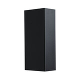 Masterlight Metallico Wandleuchte H 22 cm B 10 cm schwarz Masterlight Metallico Wandleuchte H 22 cm B 10 cm schwarz