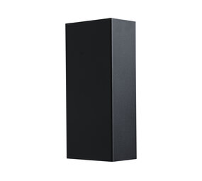 Masterlight Metallico Wandleuchte H 22 cm B 10 cm schwarz Masterlight Metallico Wandleuchte H 22 cm B 10 cm schwarz