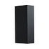 Metallico Wandleuchte H 22 cm B 10 cm schwarz Metallico Wandleuchte H 22 cm B 10 cm schwarz