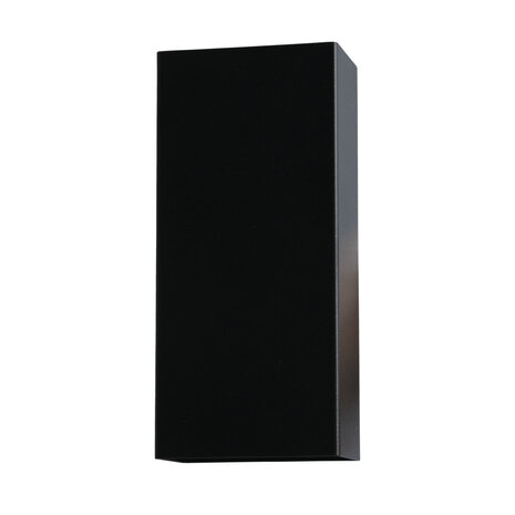 Masterlight Metallico Wandleuchte H 22 cm B 10 cm schwarz Masterlight Metallico Wandleuchte H 22 cm B 10 cm schwarz