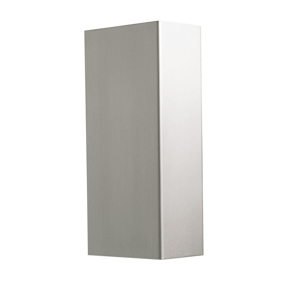 Masterlight Metallico Wandleuchte H 22 cm B 10 cm Chrom matt Masterlight Metallico Wandleuchte H 22 cm B 10 cm Chrom matt