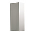 Metallico Wandleuchte H 22 cm B 10 cm Chrom matt Metallico Wandleuchte H 22 cm B 10 cm Chrom matt
