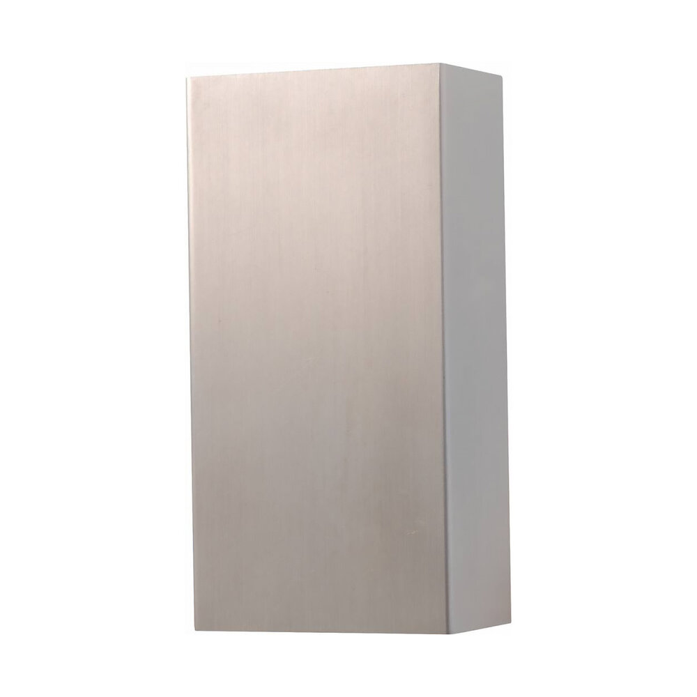 Masterlight Metallico Wandleuchte H 22 cm B 10 cm Chrom matt Masterlight Metallico Wandleuchte H 22 cm B 10 cm Chrom matt