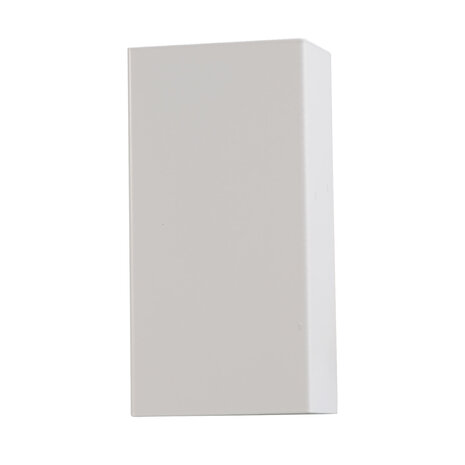 Masterlight Metallico Wandleuchte H 22 cm B 10 cm weiß Masterlight Metallico Wandleuchte H 22 cm B 10 cm weiß