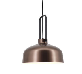 Artdelight Hängeleuchte Mendoza Ø 37,5 cm braun-schwarz Artdelight Hängeleuchte Mendoza Ø 37,5 cm braun-schwarz