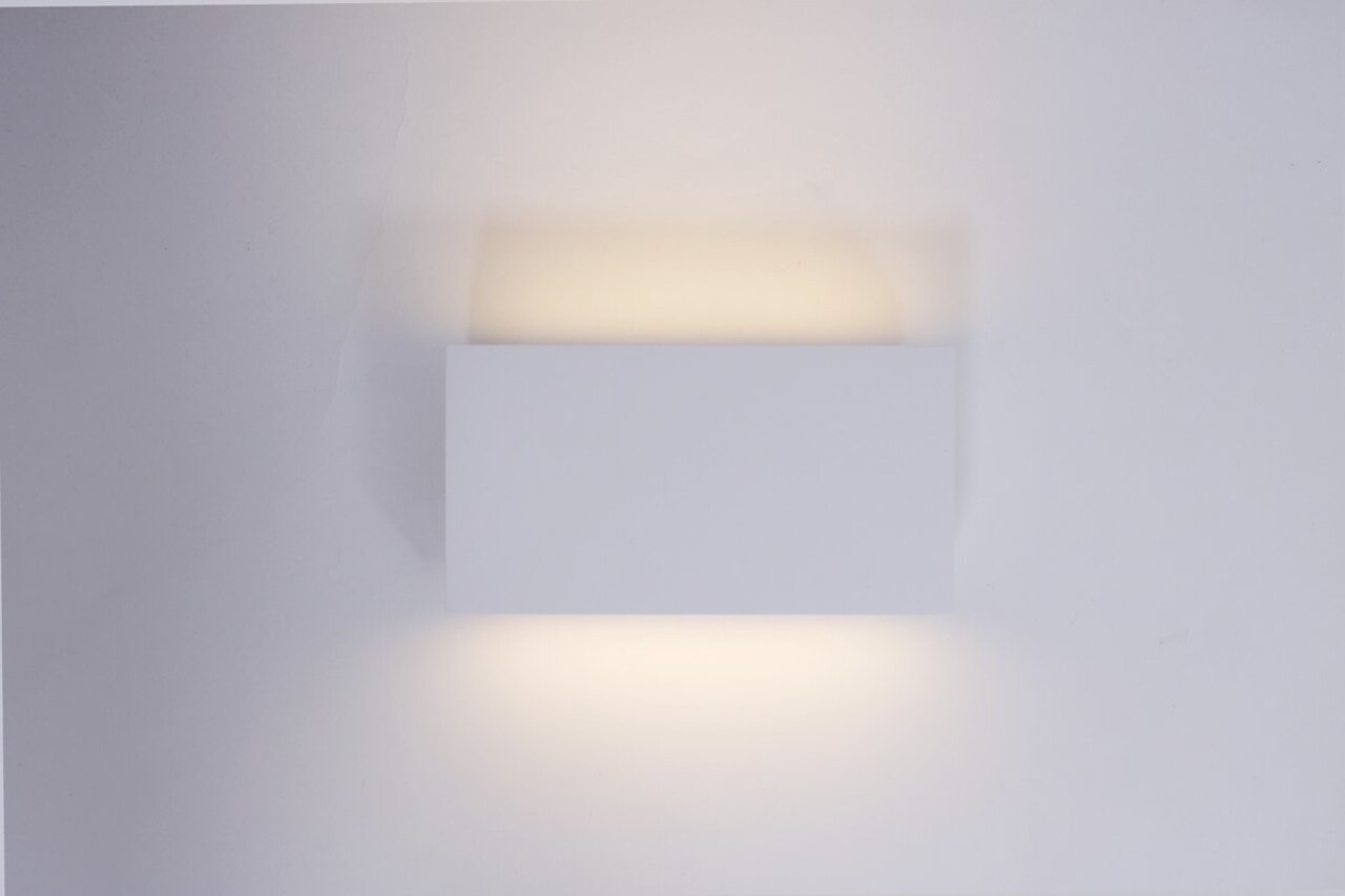 Artdelight Wandleuchte Box L 17 cm H 9 cm weiß Artdelight Wandleuchte Box L 17 cm H 9 cm weiß