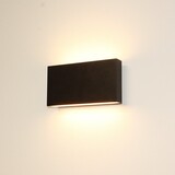 Artdelight Wandleuchte Box L 17 cm H 9 cm schwarz Artdelight Wandleuchte Box L 17 cm H 9 cm schwarz