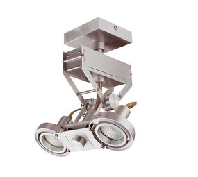 Artdelight Spot Koln 2-Licht H 28 cm Aluminium Artdelight Spot Koln 2-Licht H 28 cm Aluminium