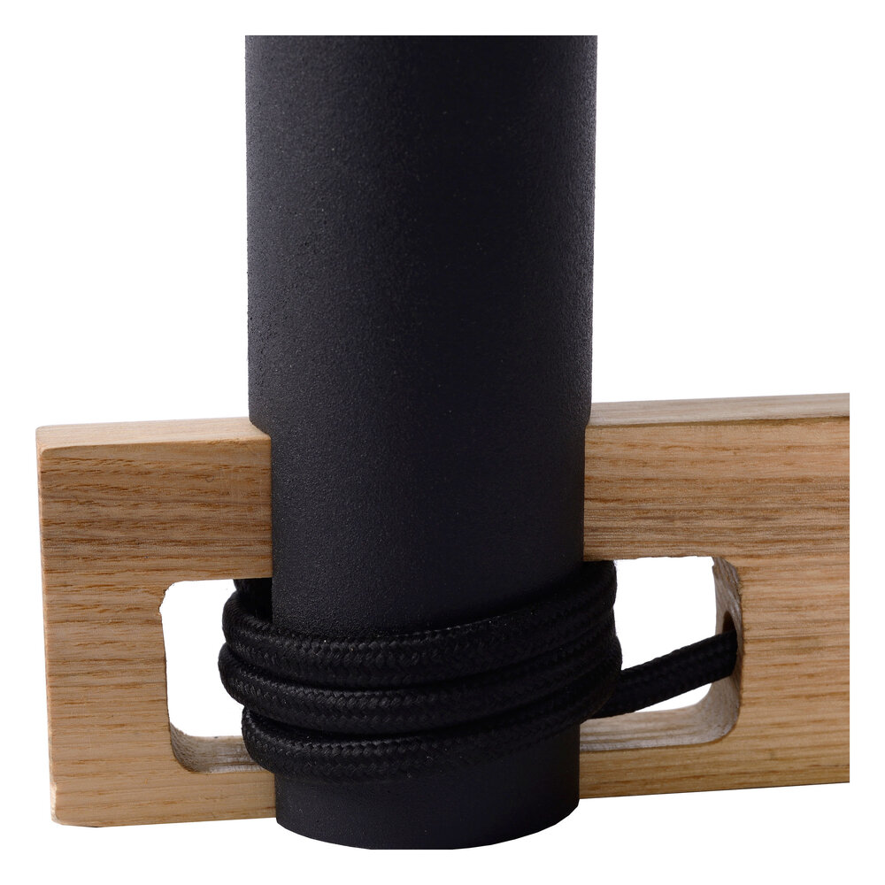 Lucide TANNER - Tischleuchte - 1xE27 - Helles Holz