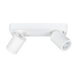 Highlight Spot Oliver 2-Lichtstrahl Bad IP44 weiß Highlight Spot Oliver 2-Lichtstrahl Bad IP44 weiß