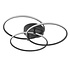 Circles Deckenleuchte Ø 49 cm schwarz Circles Deckenleuchte Ø 49 cm schwarz