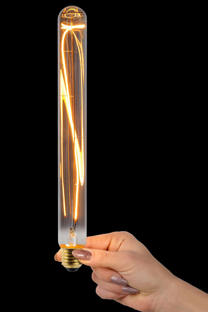 Lucide T32 - Glühlampe - Ø 3,2 cm - LED Dimb. - E27 - 1x5W 2200K - Fumé Lucide T32 - Glühlampe - Ø 3,2 cm - LED Dimb. - E27 - 1x5W 2200K - Fumé