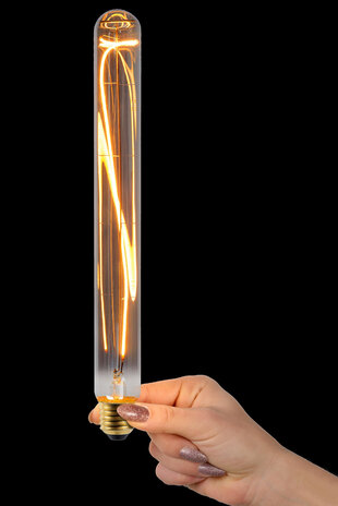 Lucide T32 - Glühlampe - Ø 3,2 cm - LED Dimb. - E27 - 1x5W 2200K - Fumé Lucide T32 - Glühlampe - Ø 3,2 cm - LED Dimb. - E27 - 1x5W 2200K - Fumé